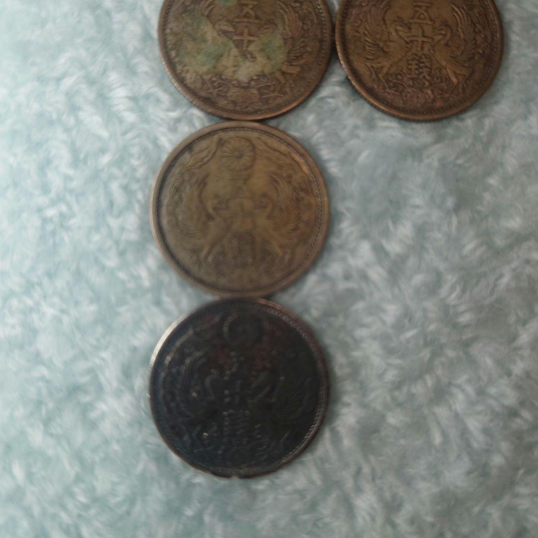 鳳凰50銭銀貨 12枚