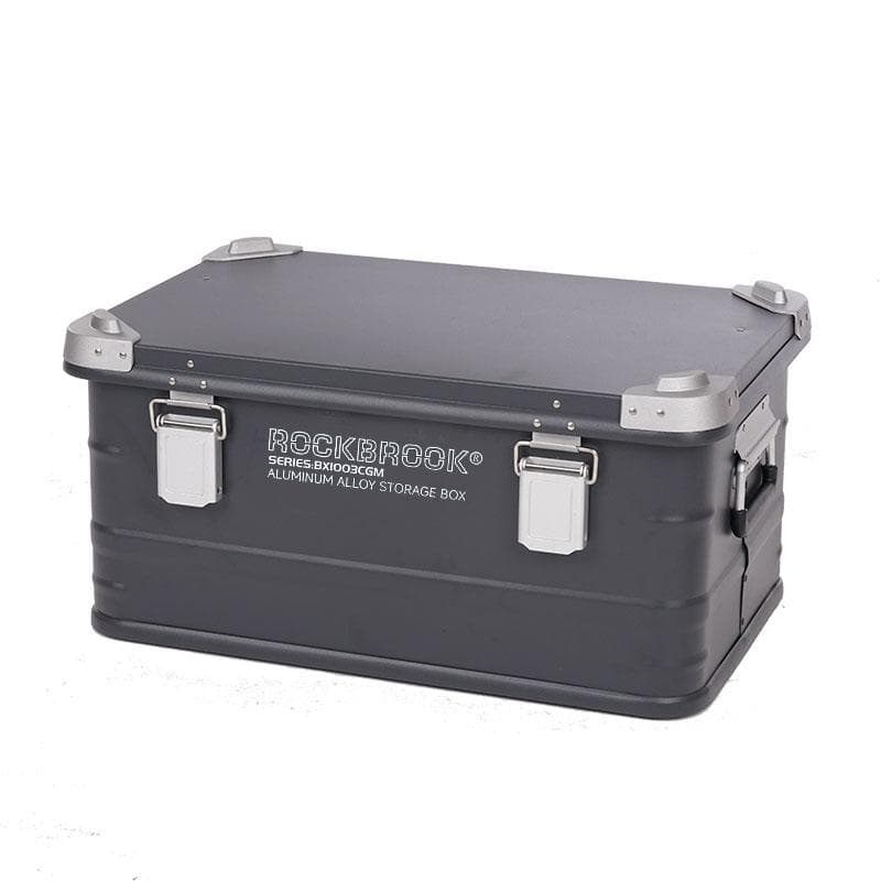 アルミニウムマグネシウム コンテナ キャンプ カスタム 50L (グレー)