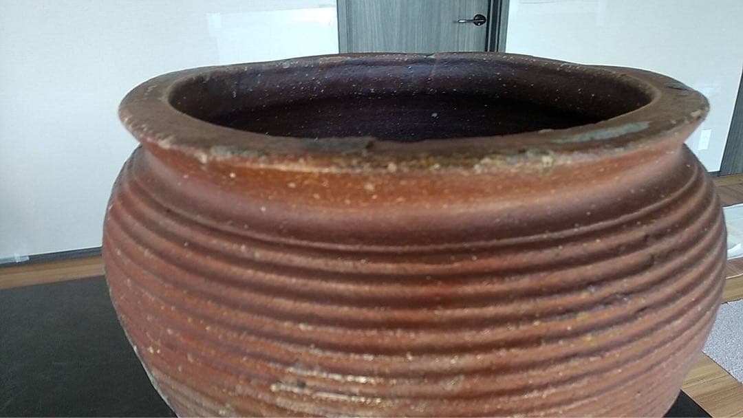 古備前 水甕 備前焼 六古窯 骨董 古美術 伝世品 江戸時代