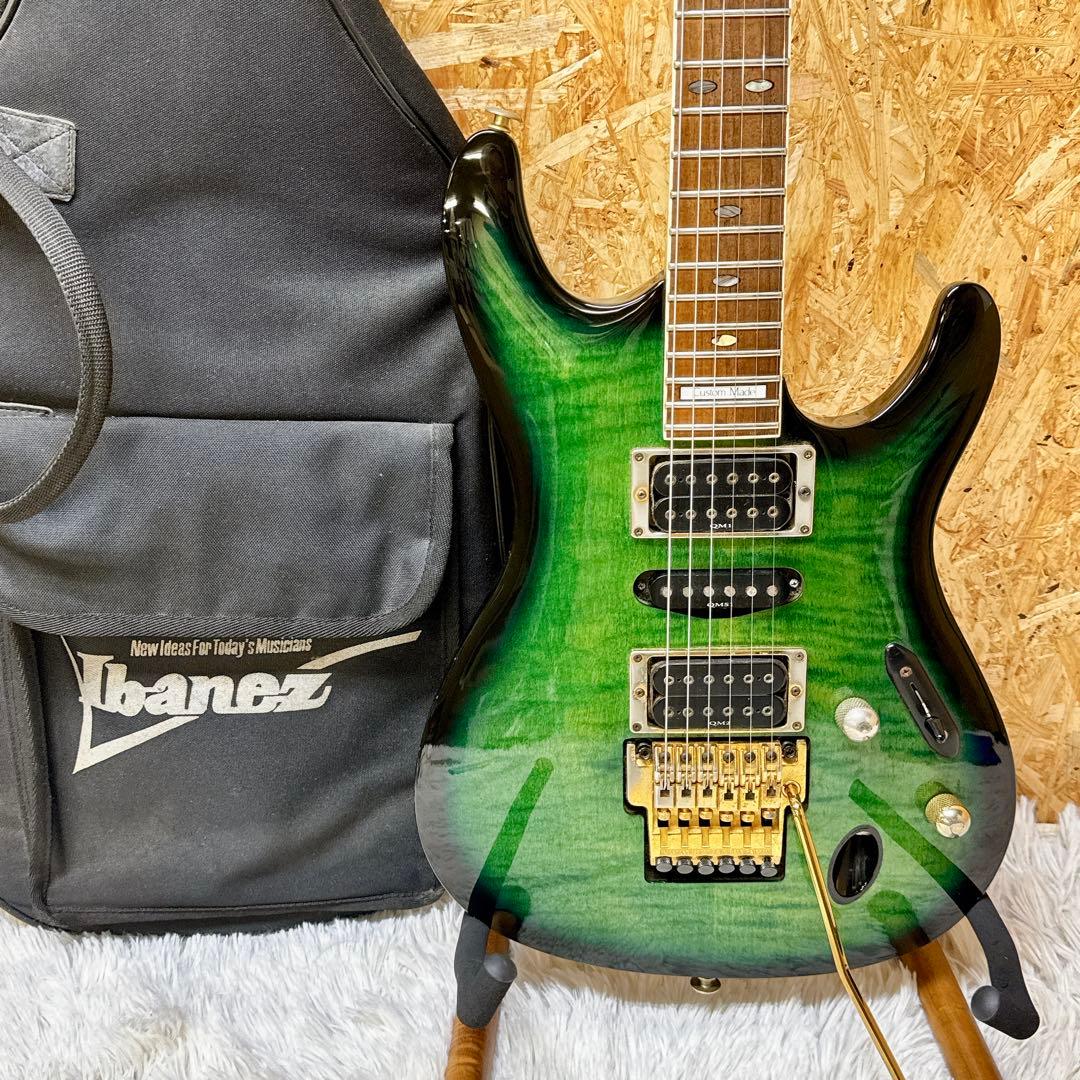 Ibanez S540FM 日本製 Custom Made グリーン フレイム