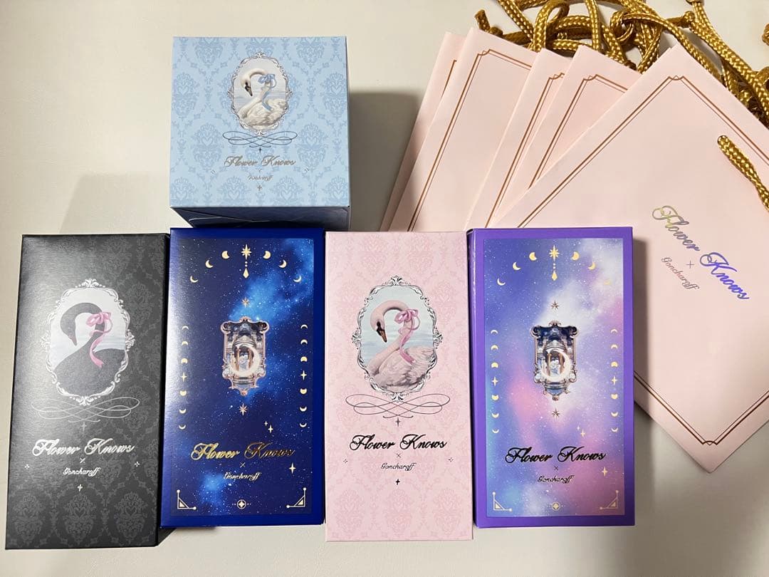 コンプリート　ゴンチャロフ　フラワーノーズ　スワンバレエ　コンプリート