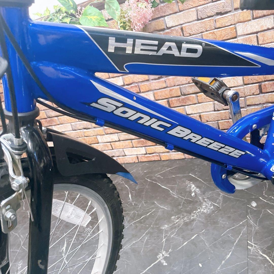 【15】子供用自転車 子供車 HEAD ブルー 20インチ