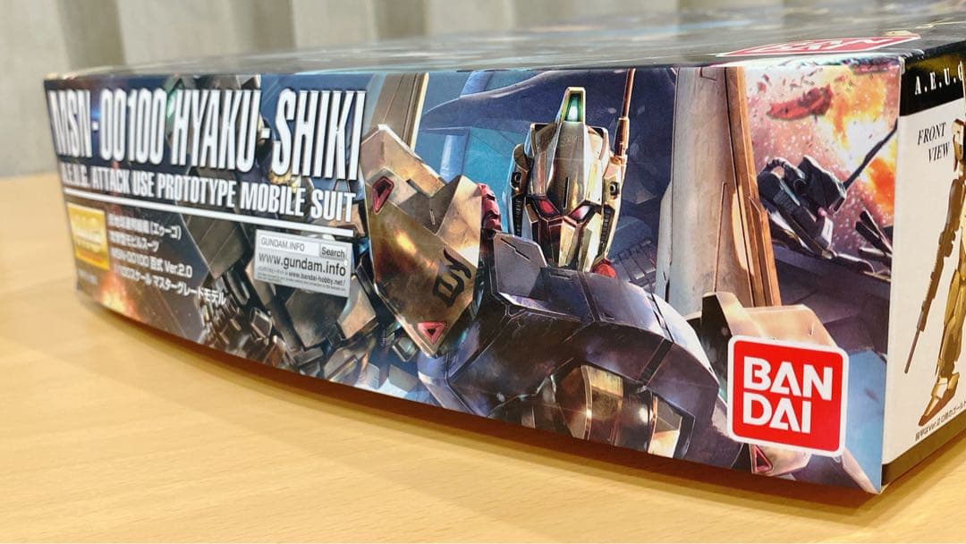 ○未開封○<MG>百式\"Ver.2.0\"&メガバズーカランチャーセット