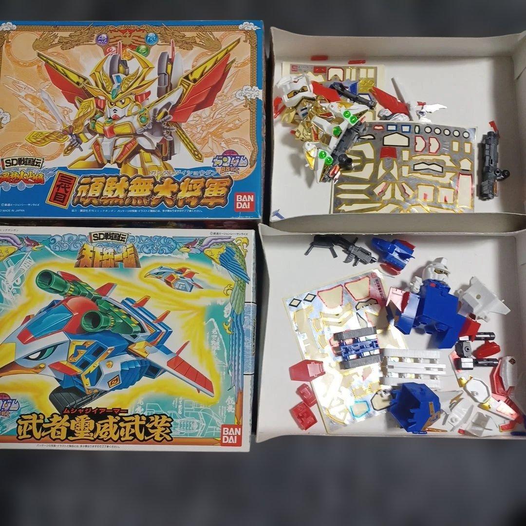 BB戦士　ガンダム　sd戦国伝　プラモデル　ジャンク　大量　レトロ　②　26箱