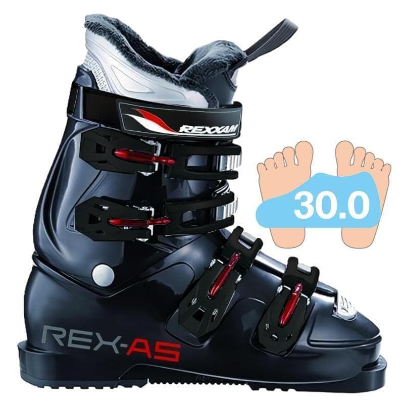 【2026】レクザムスキーブーツ REX A5 ブラック（30.0 ㎝）