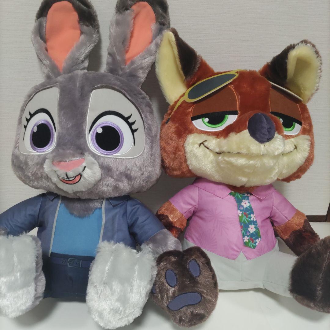 ズートピア2 スーパーラージぬいぐるみ ジュディ・ホップス ニック
