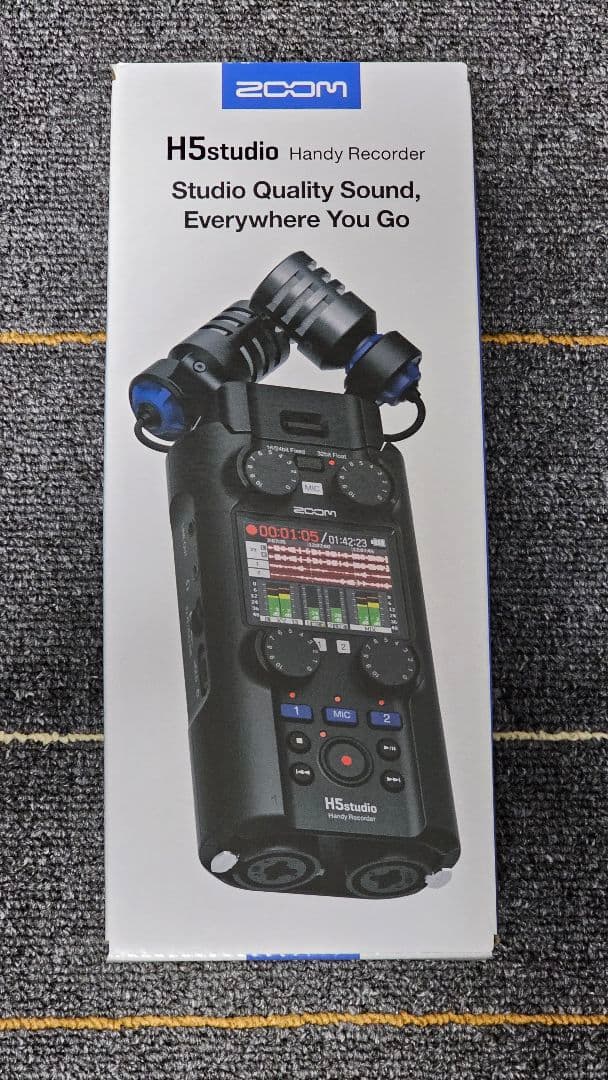 ZOOM H5studio ハンディレコーダー