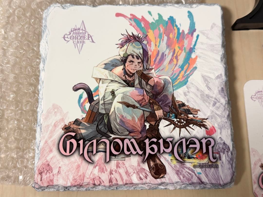 FF14エオルゼアカフェ　ジョブ石版　ピクトマンサー　コースター付き