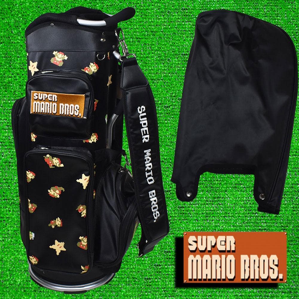 スーパーマリオブラザーズ ゴルフ キャディバッグ 美品！