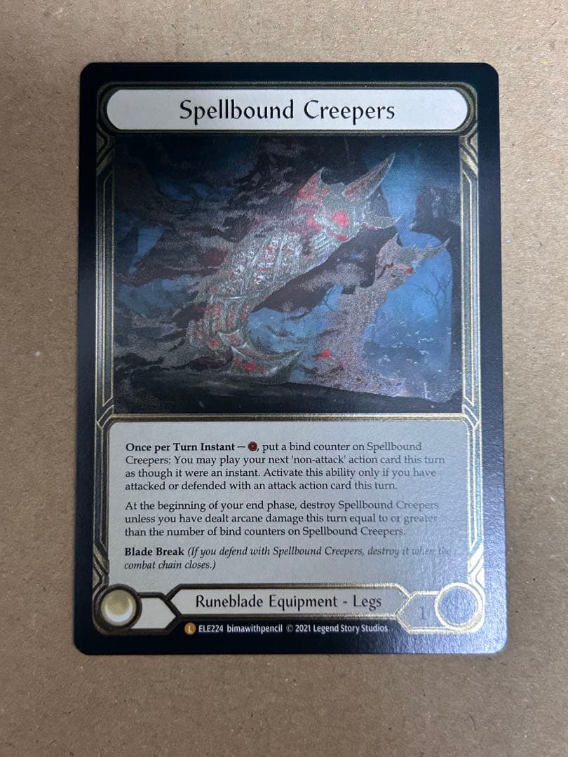 Spellbound Creepers 呪縛の徘徊者　CF fab