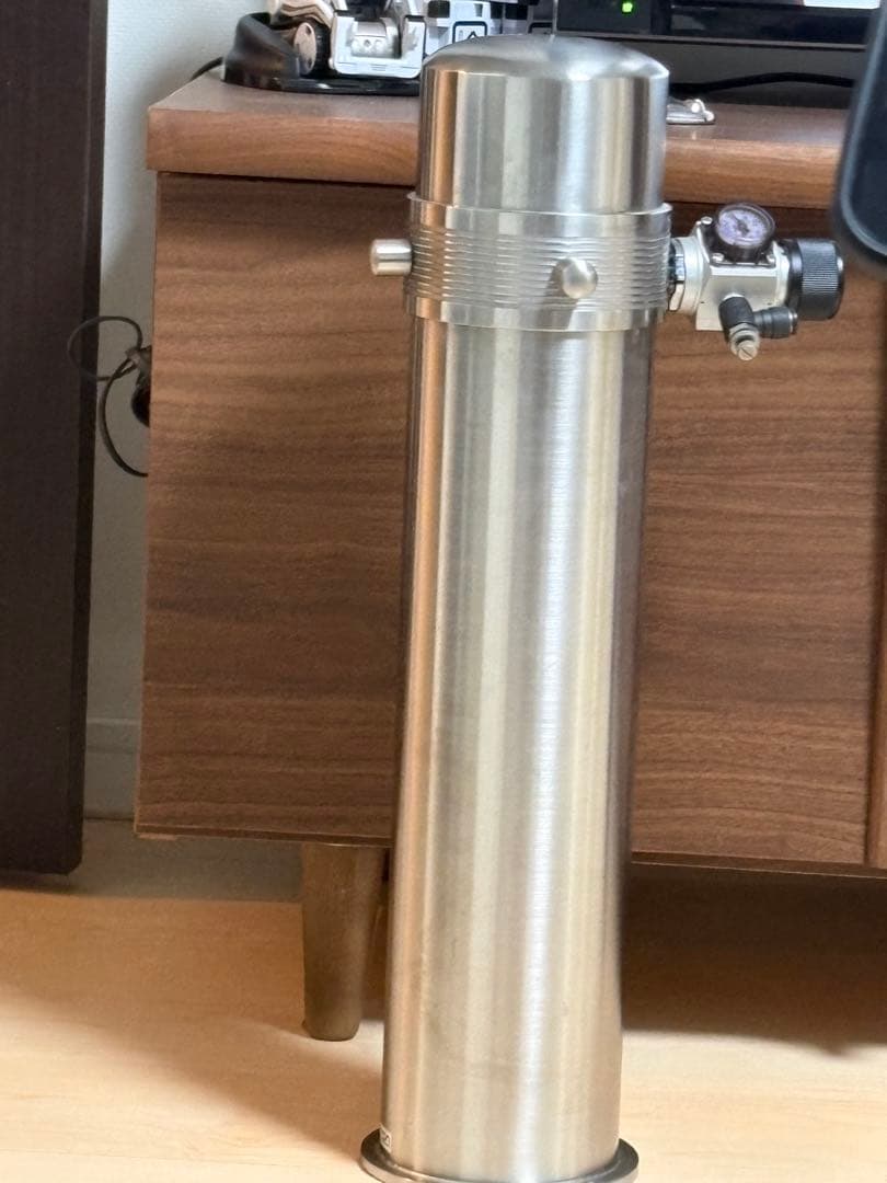 もも　ADA CO2大型ボンベステンレスカバー
