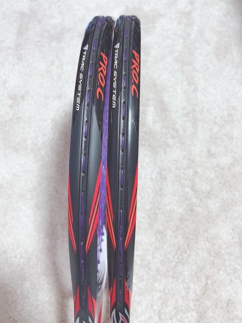 ソフトテニス　ラケット　スカッド　pro-c ２本セット