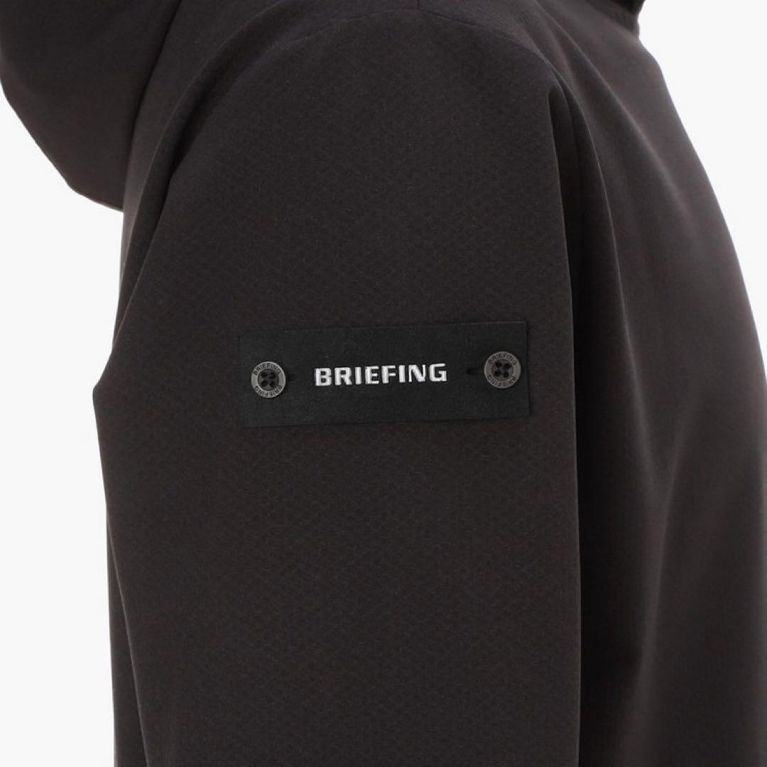 【新品・タグ付き】 今期新作 BRIEFING メンズ フーディー 黒 M