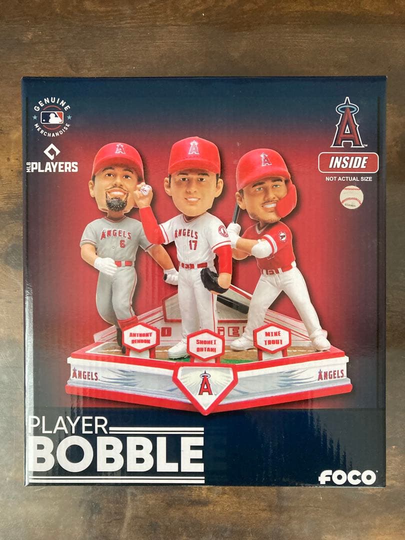大谷翔平　FOCO エンゼルス ボブルヘッド 3体セット