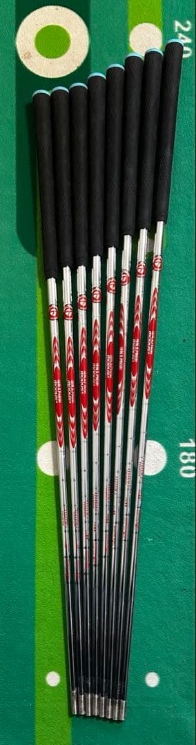 【美品】モーダス125X 7本セット 4-P用 イオミック松山モデルグリップ