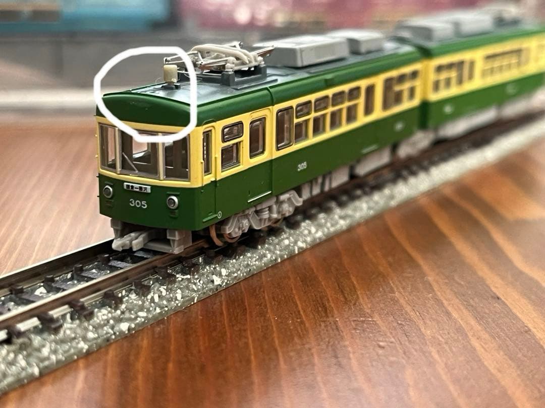 MODEMO江ノ島電鉄305 Nゲージ鉄道模型
