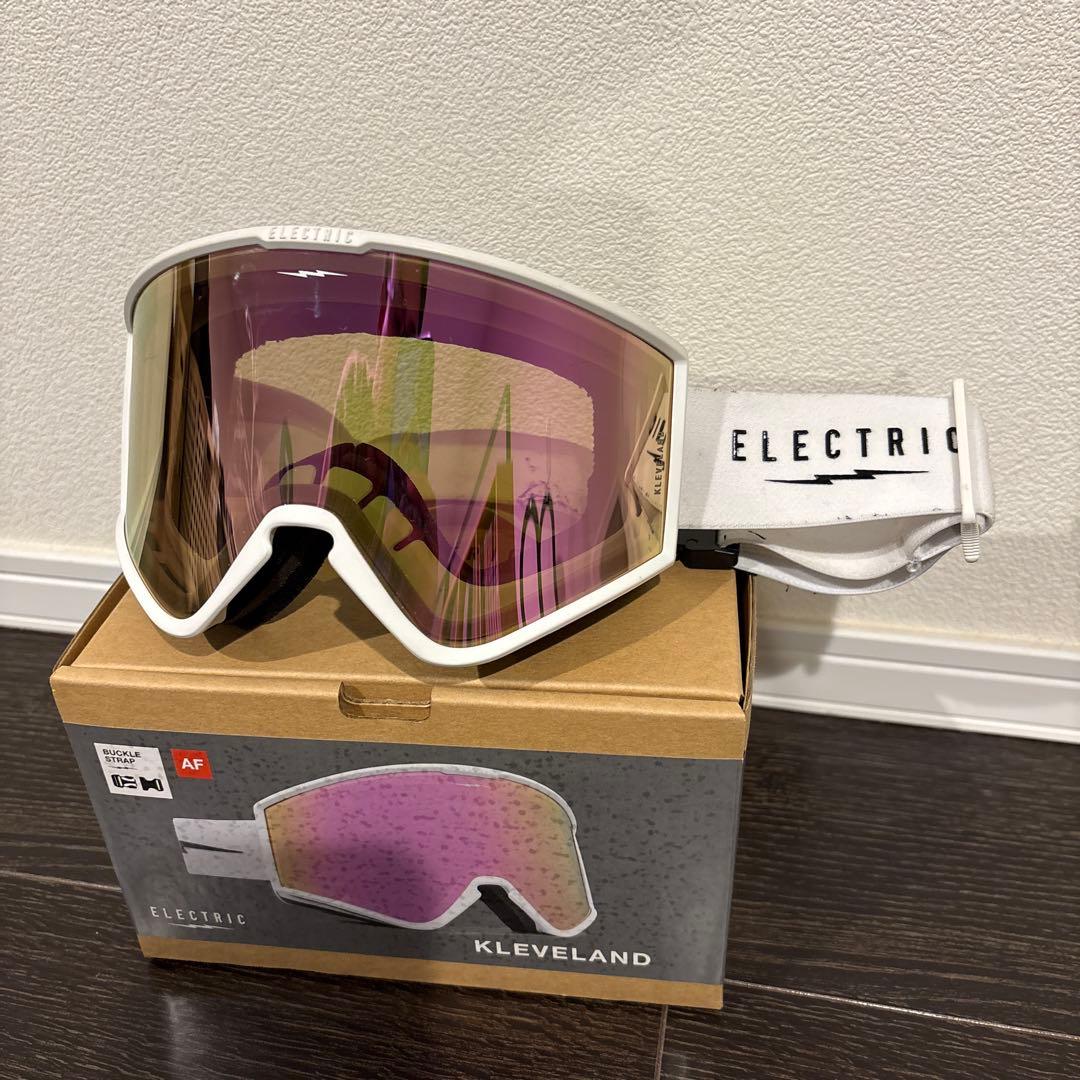 ELECTRIC　ゴーグル KLEVELAND ホワイト