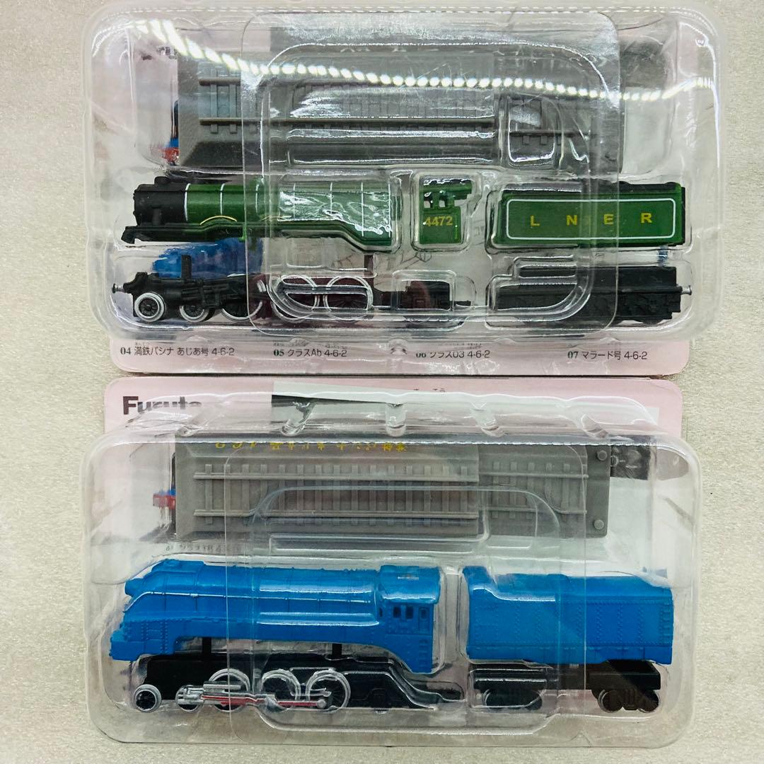 【コンプリートセット/7個】フルタ 世界SL紀行 鉄道模型 フィギュア