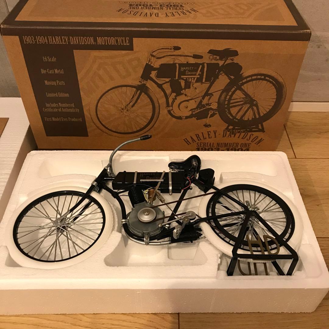 歴史的名作米国バイクメーカーシリアル番号入り初代ハーレーダビッドソン レプリカ