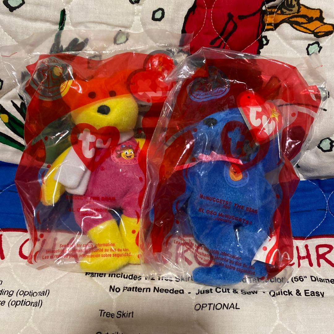 2004年　USAマクドナルド ハッピーミール　ty ぬいぐるみ　コンプリート