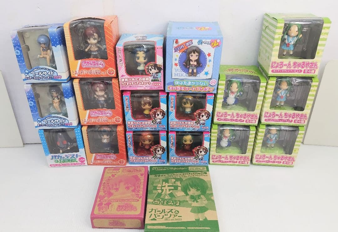 アニメミニディスプレイフィギュアセット 19体