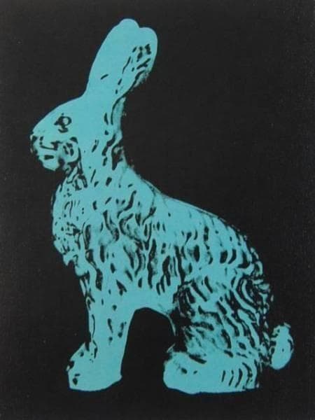 Andy Waehol、CHOCOLATE BUNNY、海外版超希少レゾネ