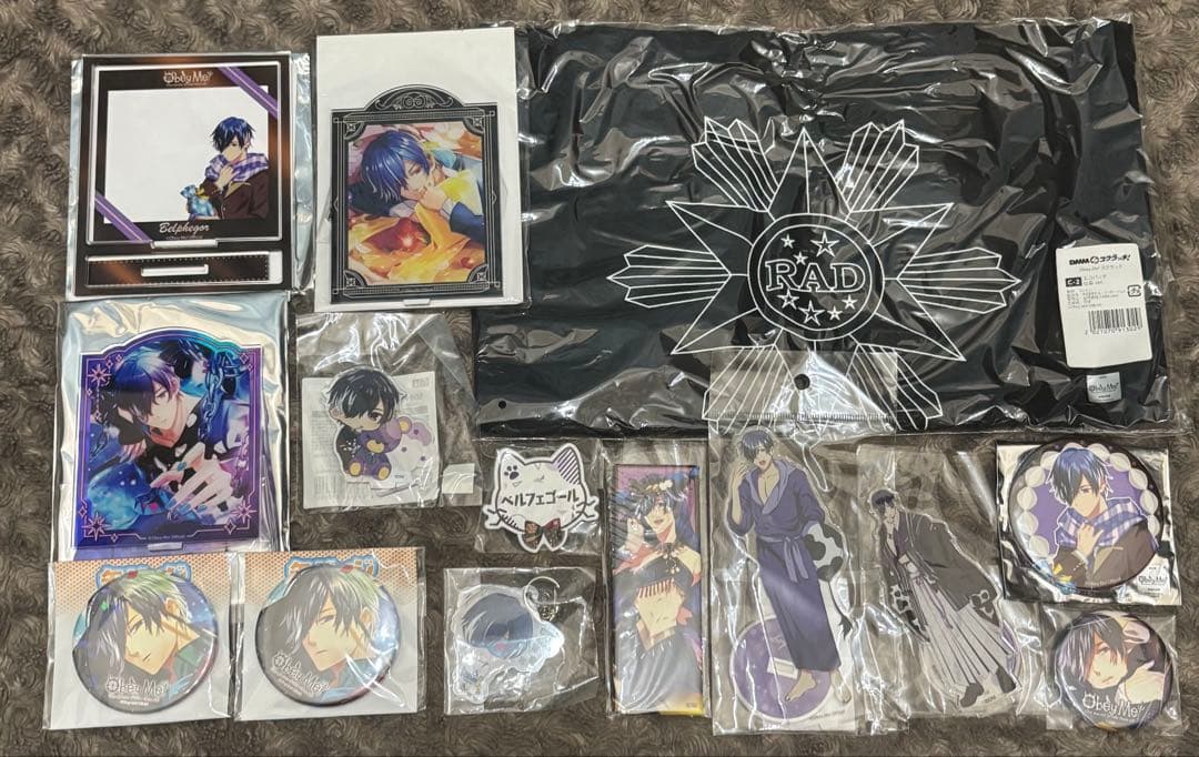 おべいみー　ベルフェゴール　まとめ売り　アクスタ　チェキ　ブロマイド　缶バッジ他