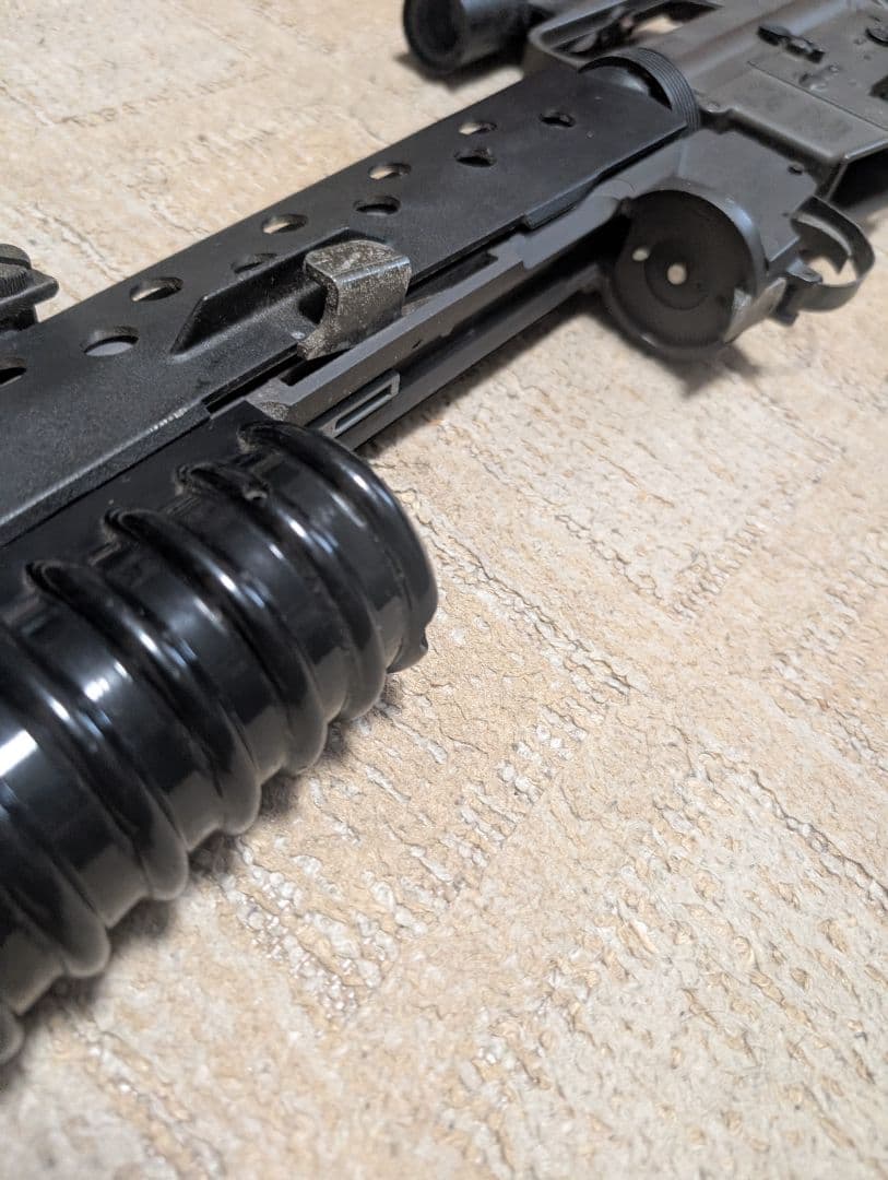 東京マルイ 電動ガン M16A2+他社製M203付き（モスカートランチャー）