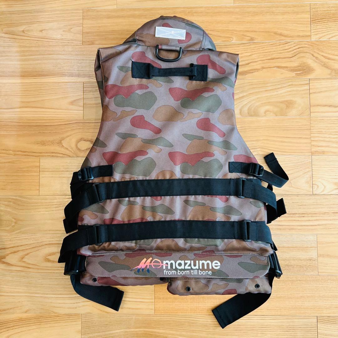 mazume フィッシングベスト　ライフジャケットマヅメ　ベスト　迷彩　美品