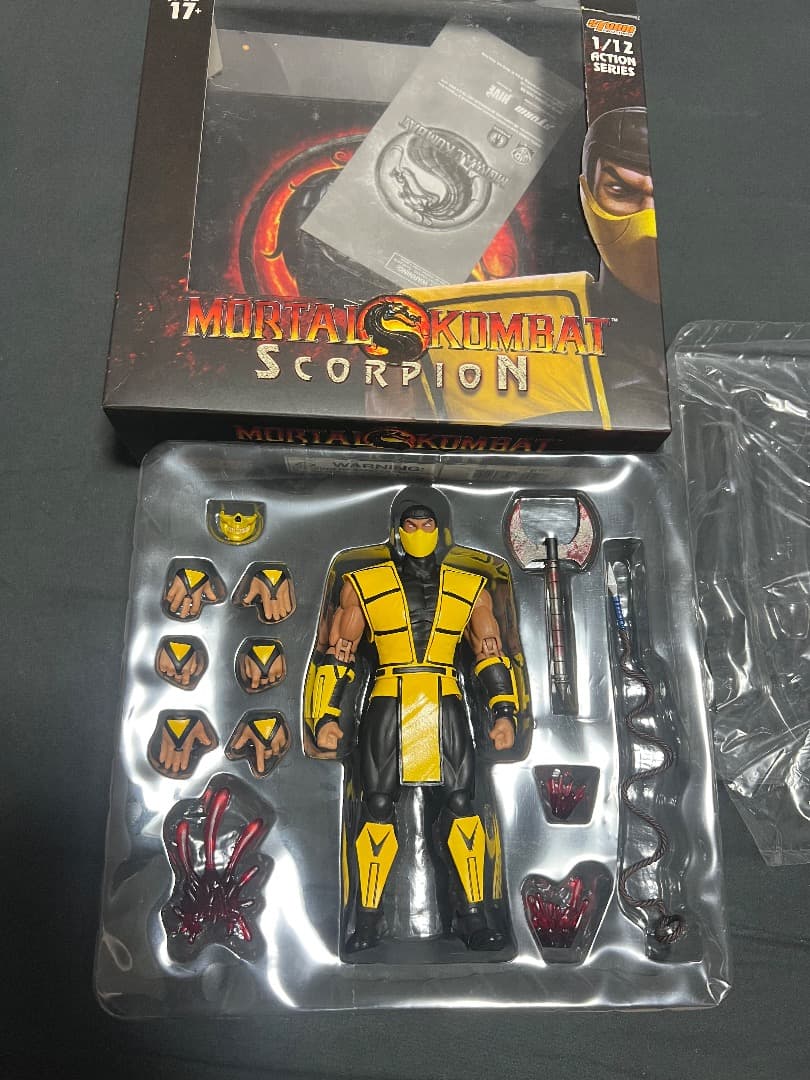モータルコンバット ストーム コレクタブルズ スコーピオン 1/12