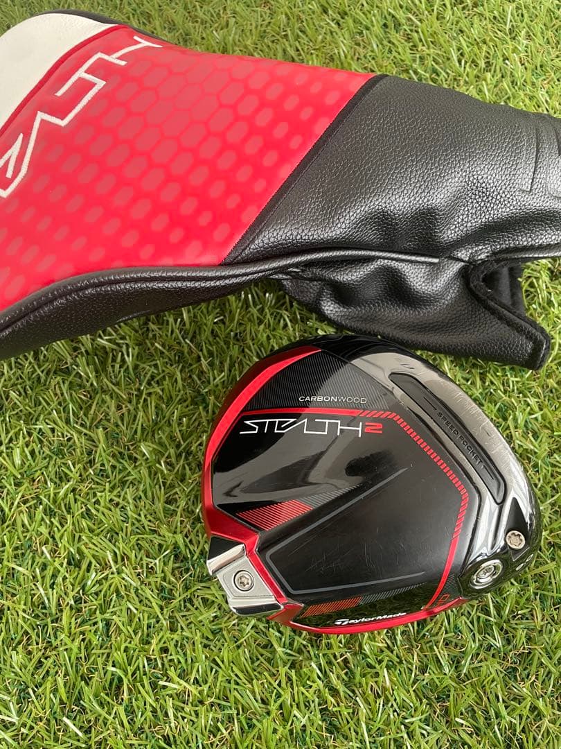 テーラーメイド ステルス2 ドライバー　ヘッド 9° ヘッドカバー付き