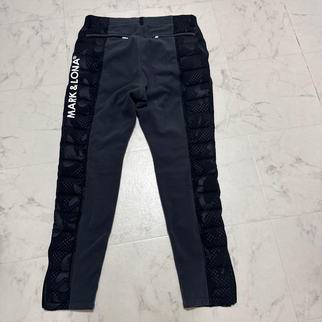 【美品】マークアンドロナ【フリース&ダウン】上48下50XLセットアップ