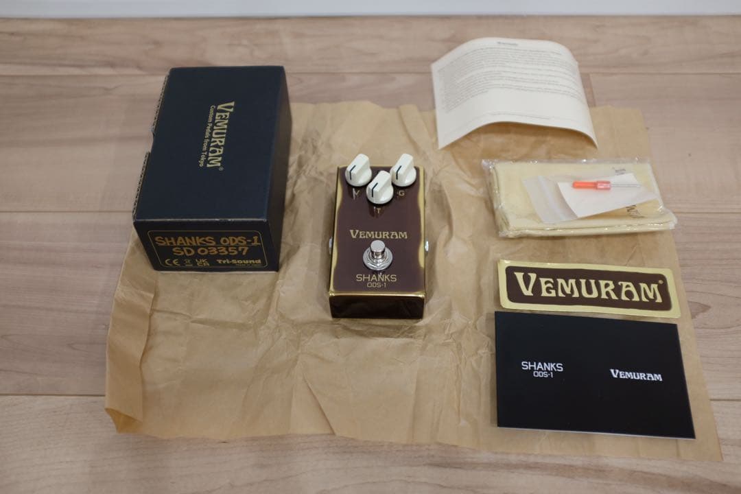 【未使用品】VEMURAM Shanks ODS-1 ギターエフェクター