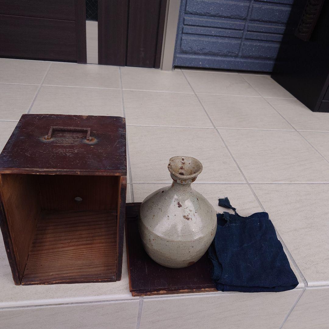 李朝白磁徳利