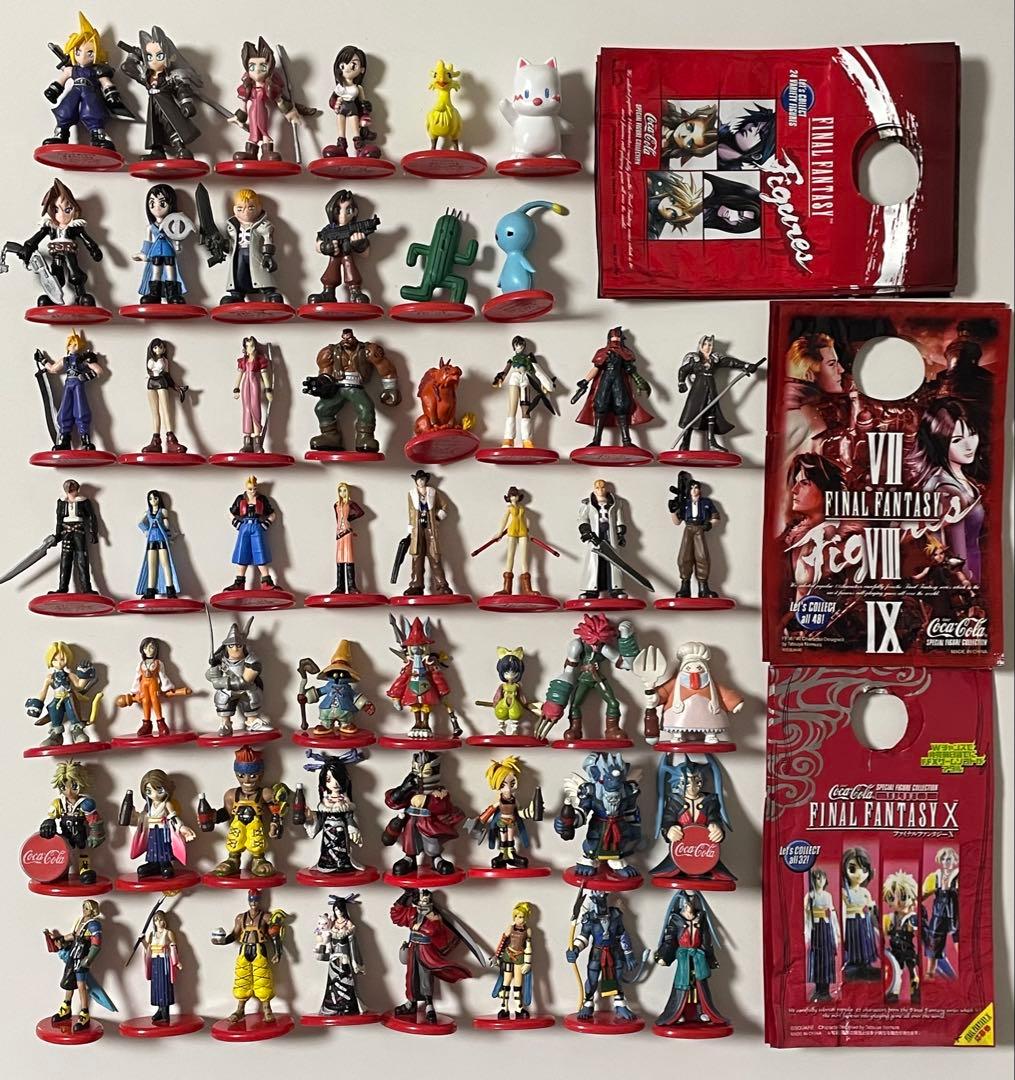 ファイナルファンタジー スペシャル フィギュア カラー フルコンプ 52種
