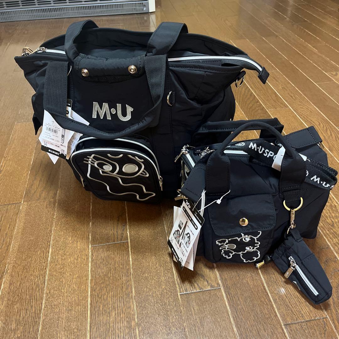 新品　M・U バッグ ＆　カートバック　黒