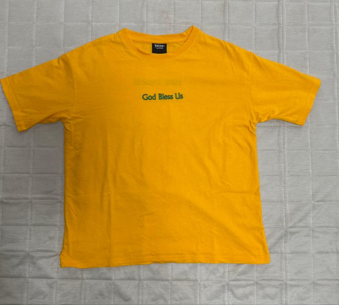 藤井風　Hehn Records God Bless Us イエロー Tシャツ