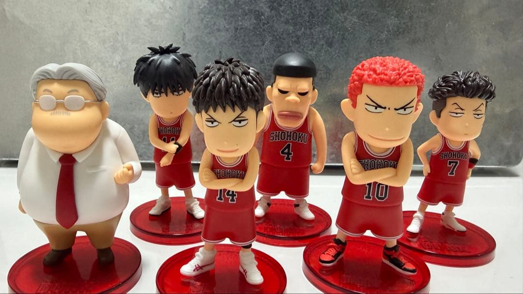 映画 スラムダンク フィギュア初期コレクション 湘北メンバーセット