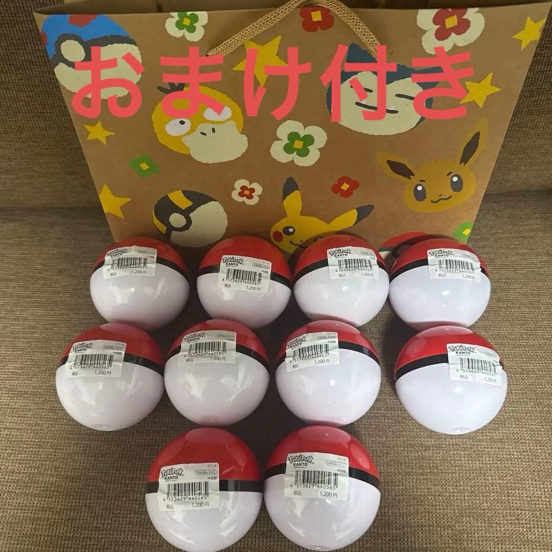ポケパークカントー　ピンバッチ未開封10個+プレミアボール　おまけ付き