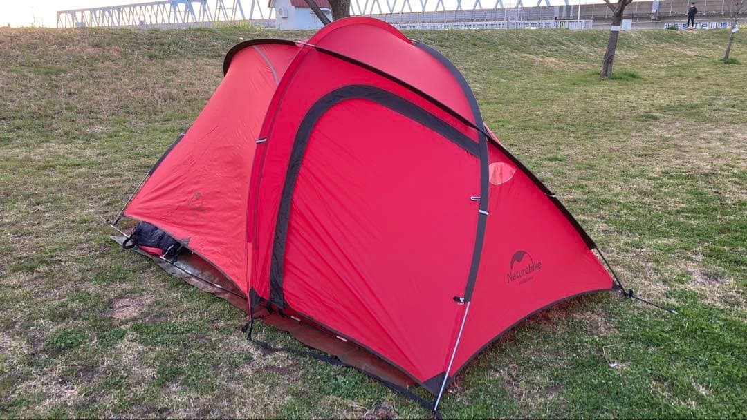 Naturehike hiby3 赤 ドーム型キャンプテント