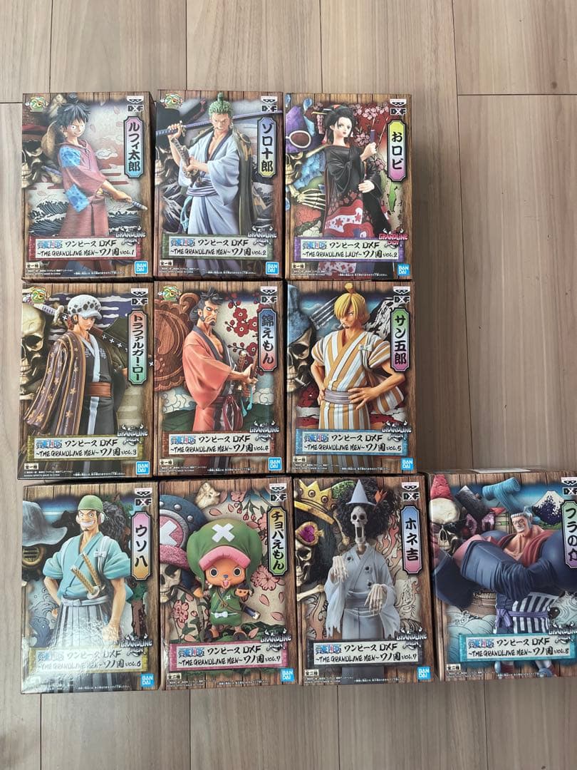 ワンピ　THE GRANDLINE MEN LADY DXFワノ国　フィギュア