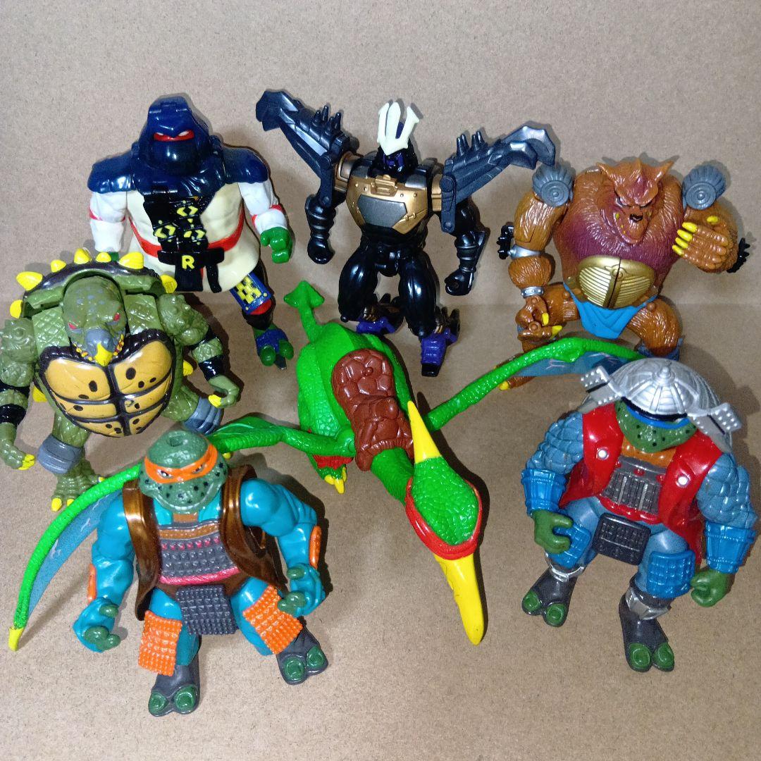 【激レア】ニンジャタートルズ [ 7体 ] アクションフィギュア