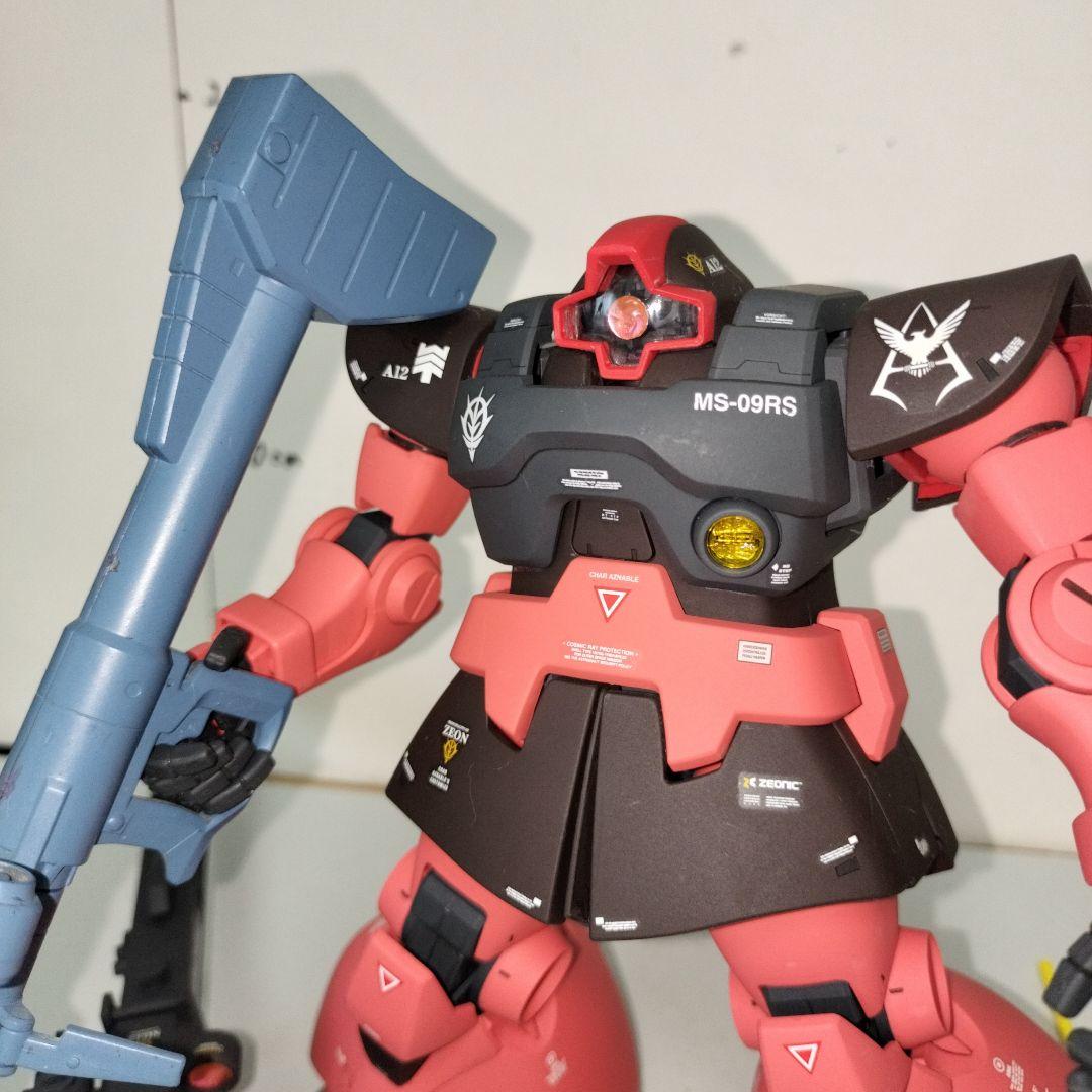 孫*空様 MG 1/100 シャア専用リック・ドム 塗装完成品 ガンプラ ガンダ