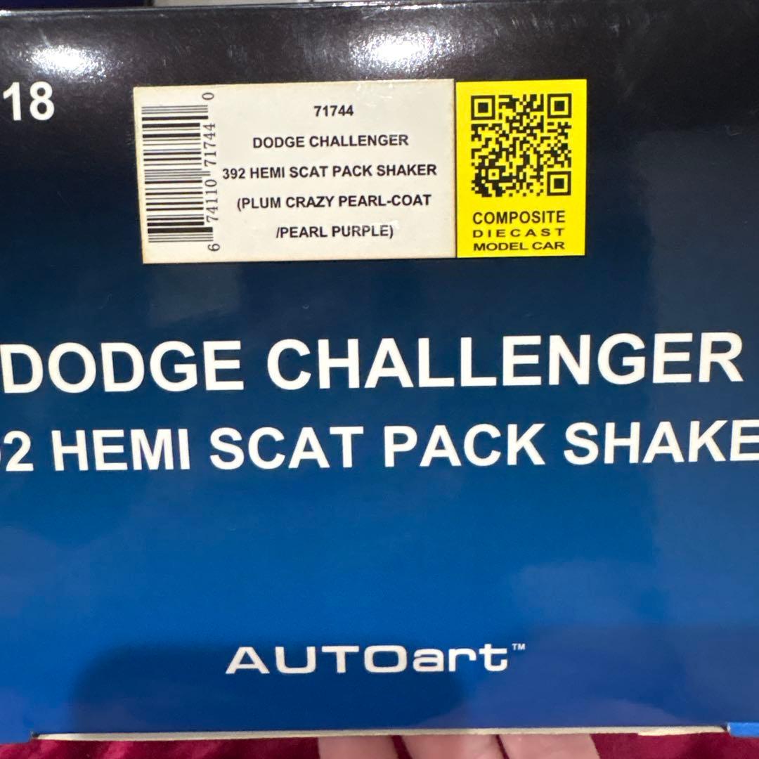激レア1/18 ダッジ チャレンジャー HEMI スキャットパック シェイカー