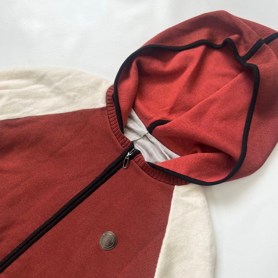 LANVIN SPORT ランバンスポール　裏地付き　ニット　パーカー　ゴルフ