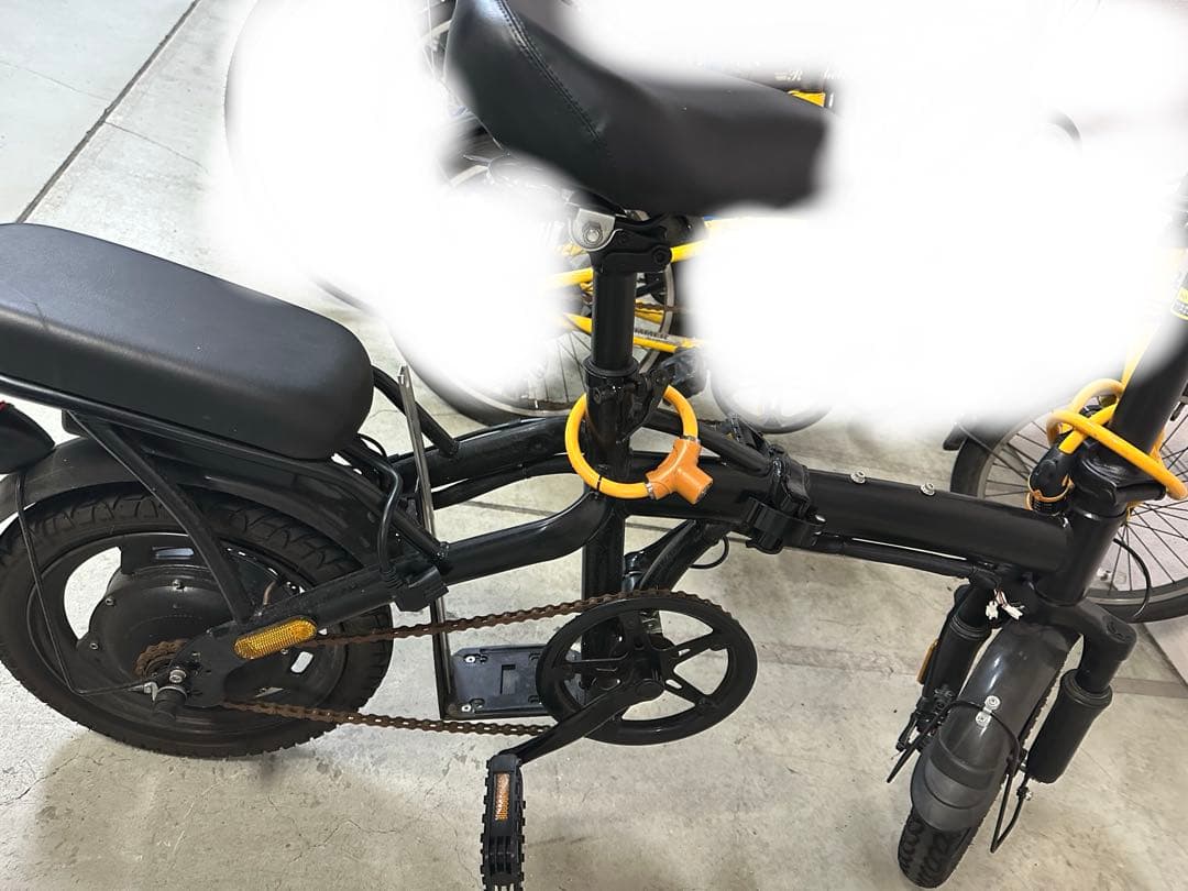 48V8AH 電動アシスト自転車 フルでは無いです。