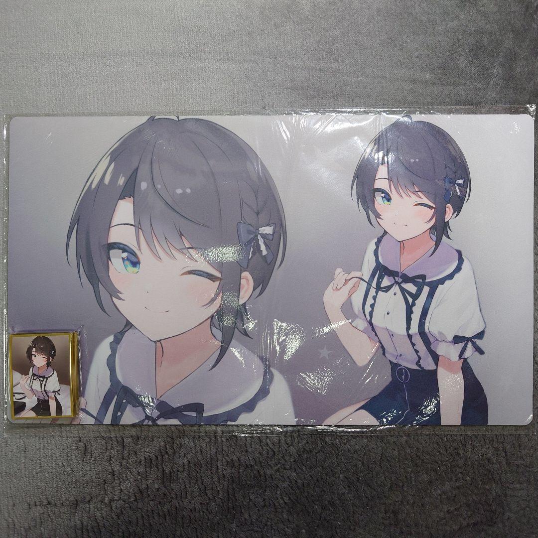 β1 ホロライブ オシャレ&ウインク&バック 大空スバル スリーブ&プレイマット