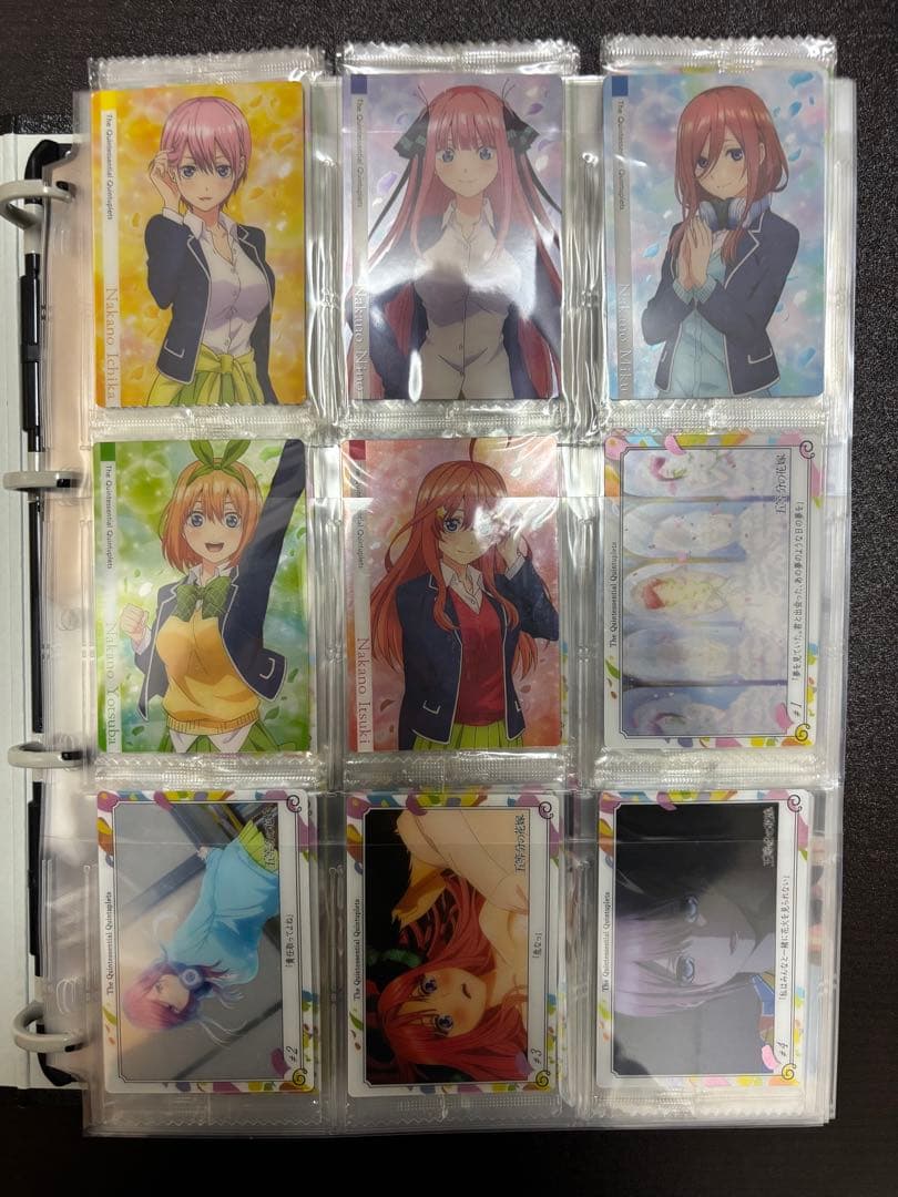 五等分の花嫁　ウエハース　過去弾10弾分フルコンプリートセット　未開封品