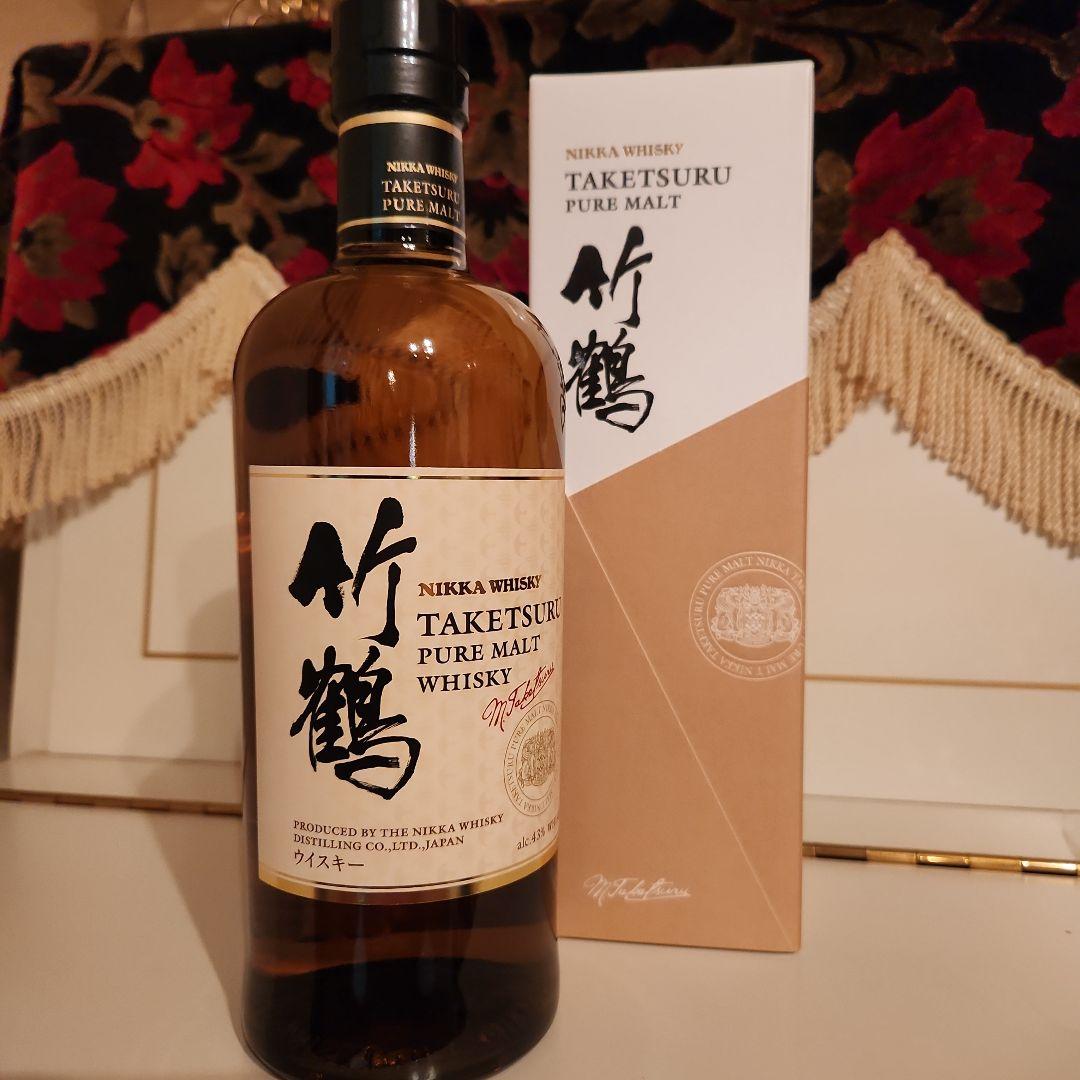 < 新品> 入手困難 NIKKA 竹鶴 ピュアモルト [最安値] 8500円 !