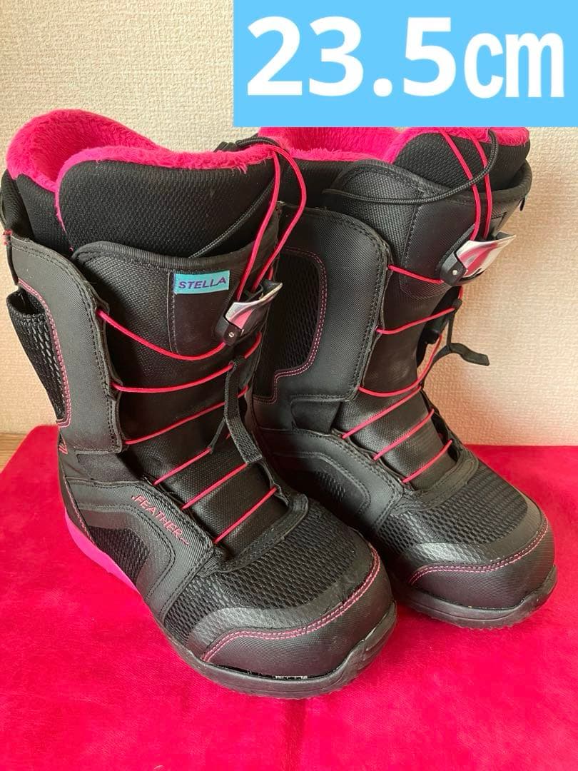 STELLA FEATHER スノーボードブーツ 23.5 レディース ステラ